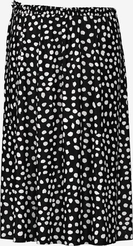 PIECES Curve Skirt 'Tala' in Black