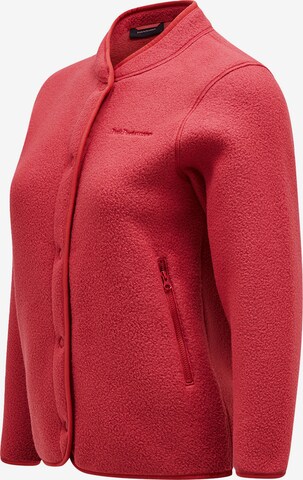 Veste mi-saison PEAK PERFORMANCE en rouge