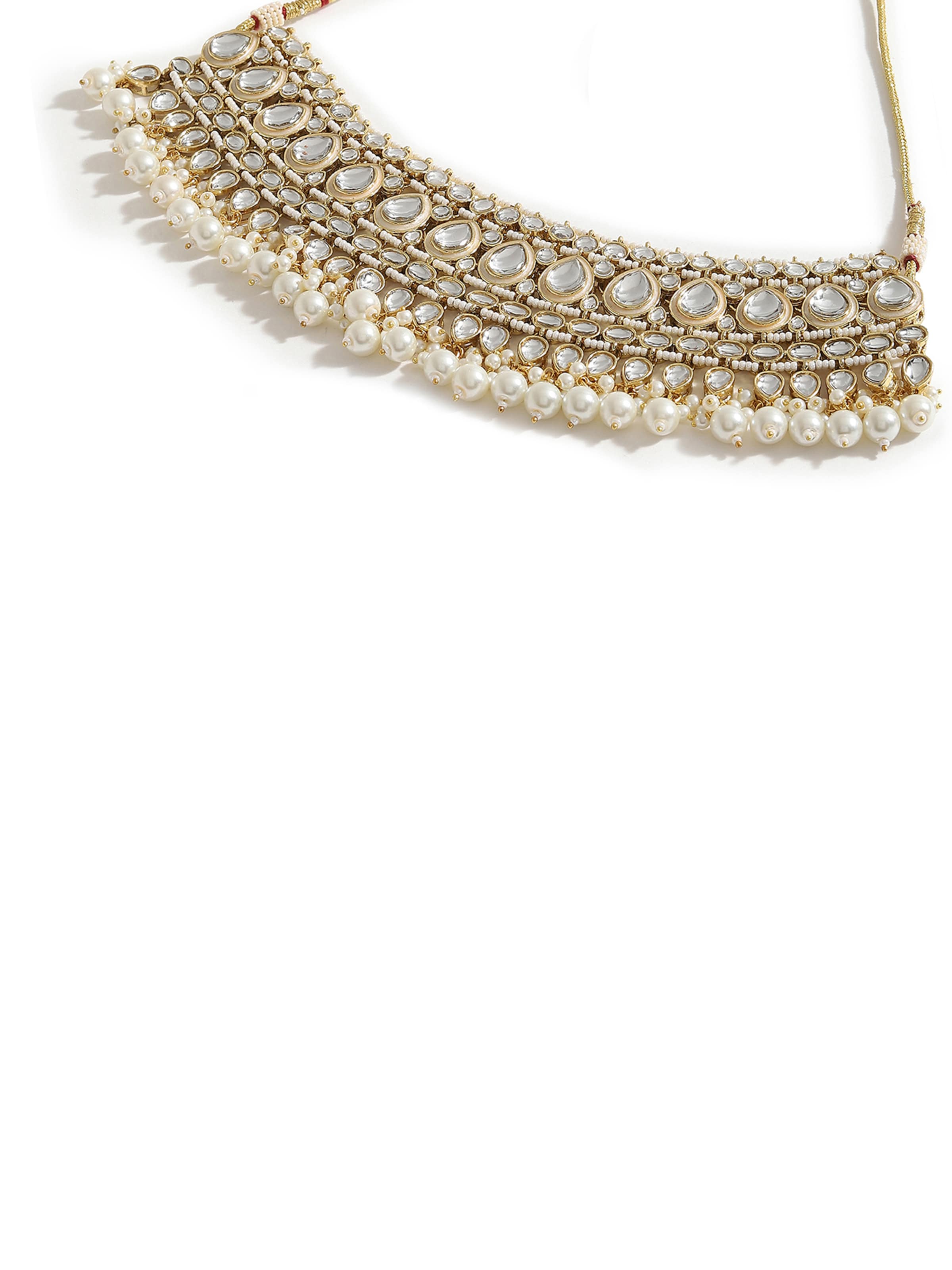 SOHI Sieraden set 'Beeti' in Goud