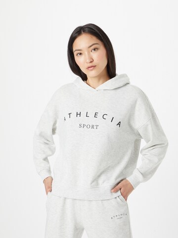 Athlecia Athletic Sweatshirt 'Brave' in Grey: front