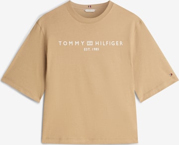 Tricou de la TOMMY HILFIGER pe bej: față