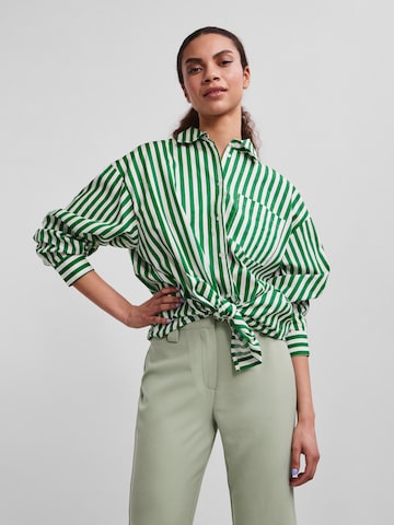 Y.A.S Blouse 'Juba' in Green: front