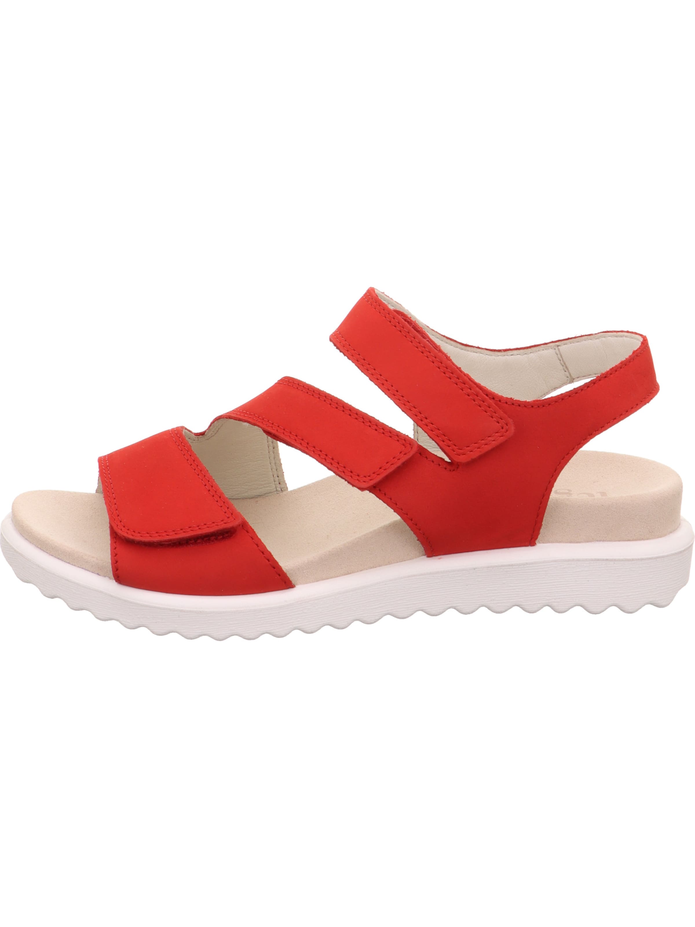 Legero Strap Sandals 'Move' in Red