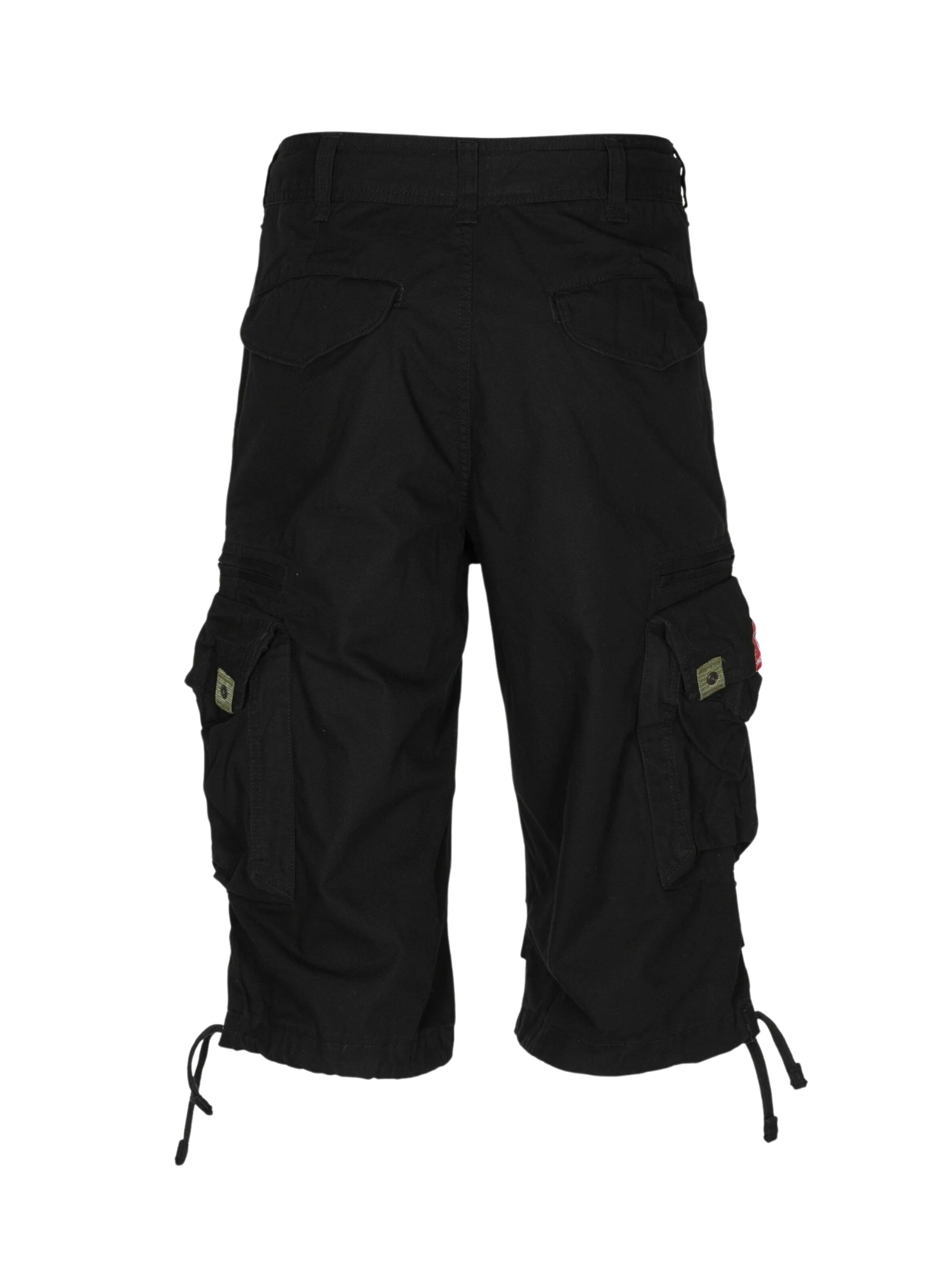 Molecule Loosefit Cargobroek 'BAGGY' in Zwart