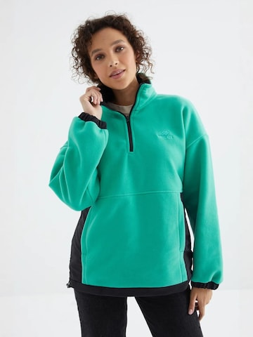 Giacca di pile di Tommy Life in verde