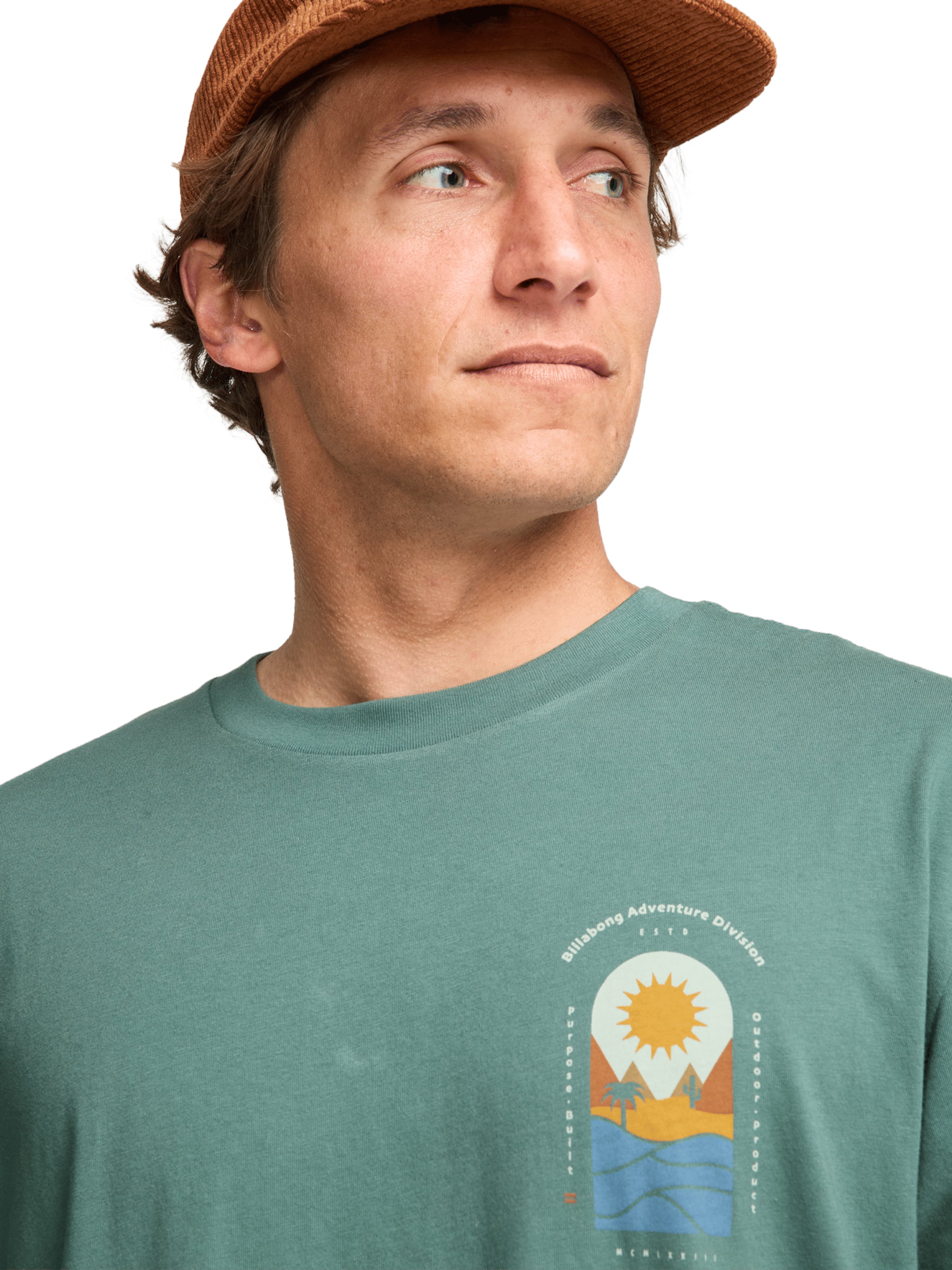 BILLABONG Shirt 'Sun Down' in Green