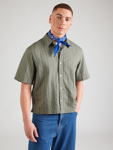 LEVI'S ®Comfort Fit Košulja 'LAMA' - zelena boja: prednji dio