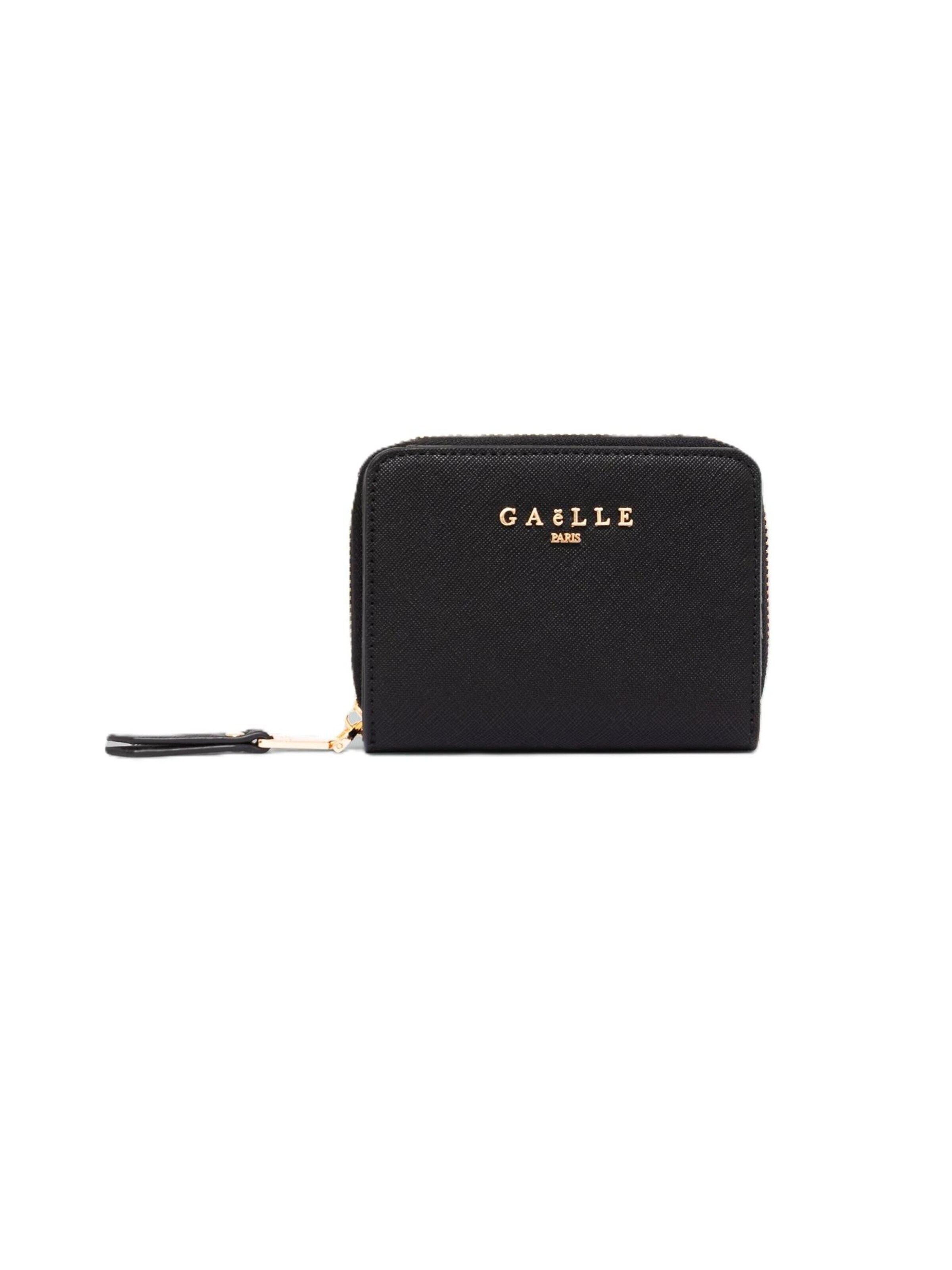 Gaelle Paris Wallet 'GAACW03310 XPU0004' in Black: front