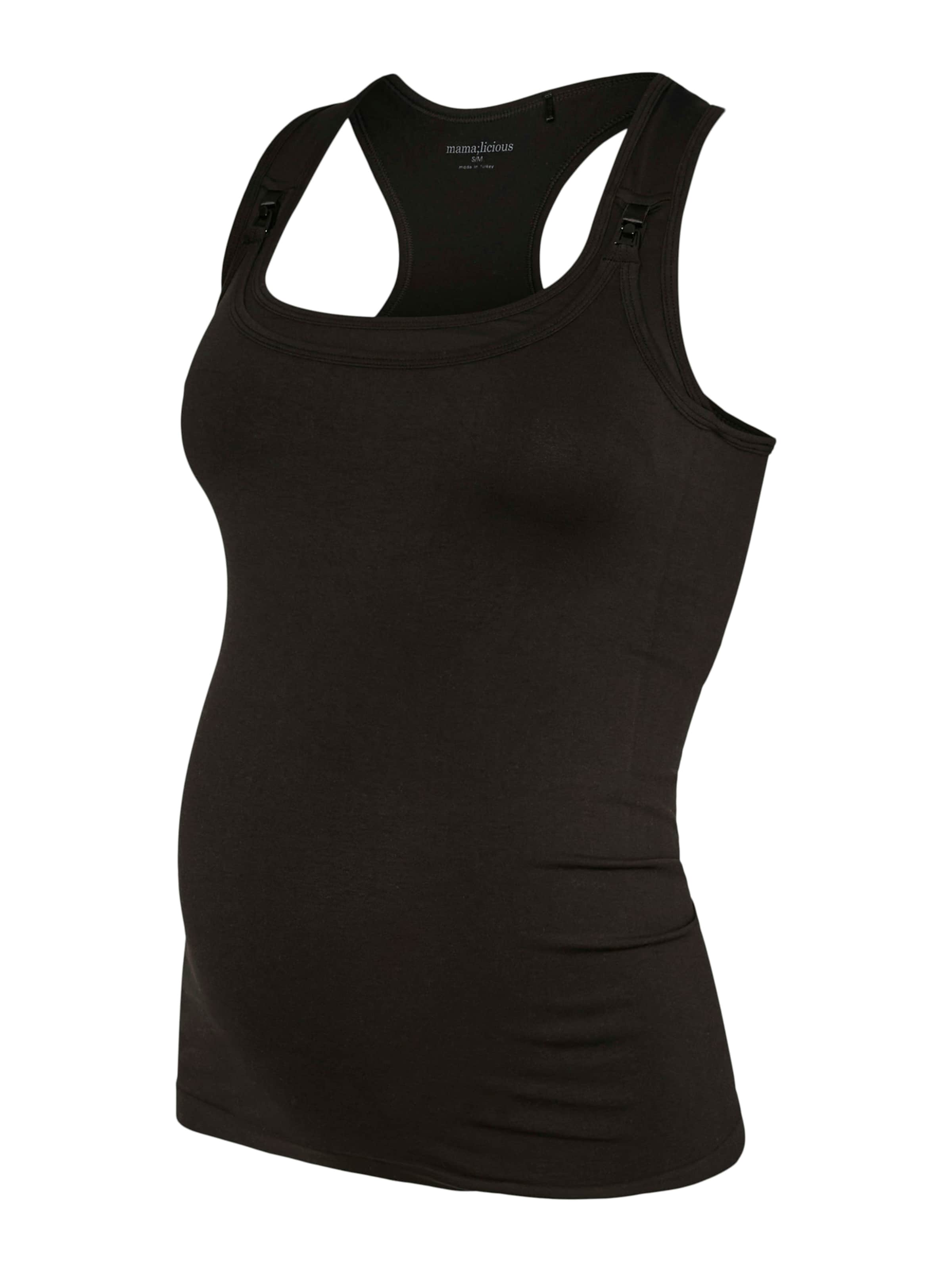 MAMALICIOUS Top 'MLACTIVE SIMONE' in Black, Item view