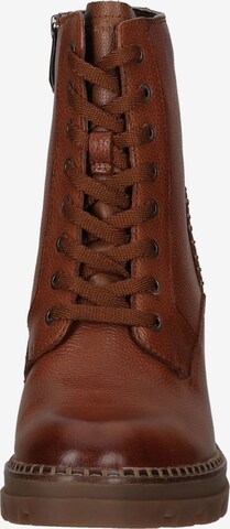 TAMARIS Lace-Up Ankle Boots in Brown