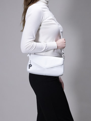 Picard Clutch 'Giulia' in Weiß: Vorderseite