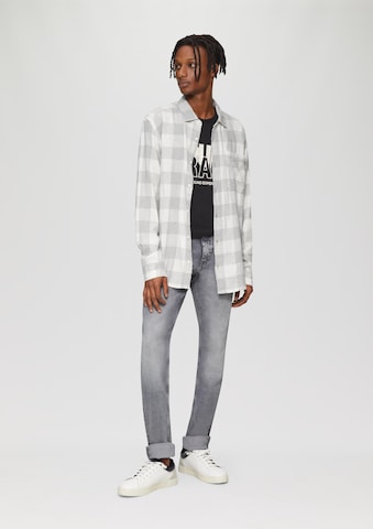 Coupe regular Chemise QS en gris