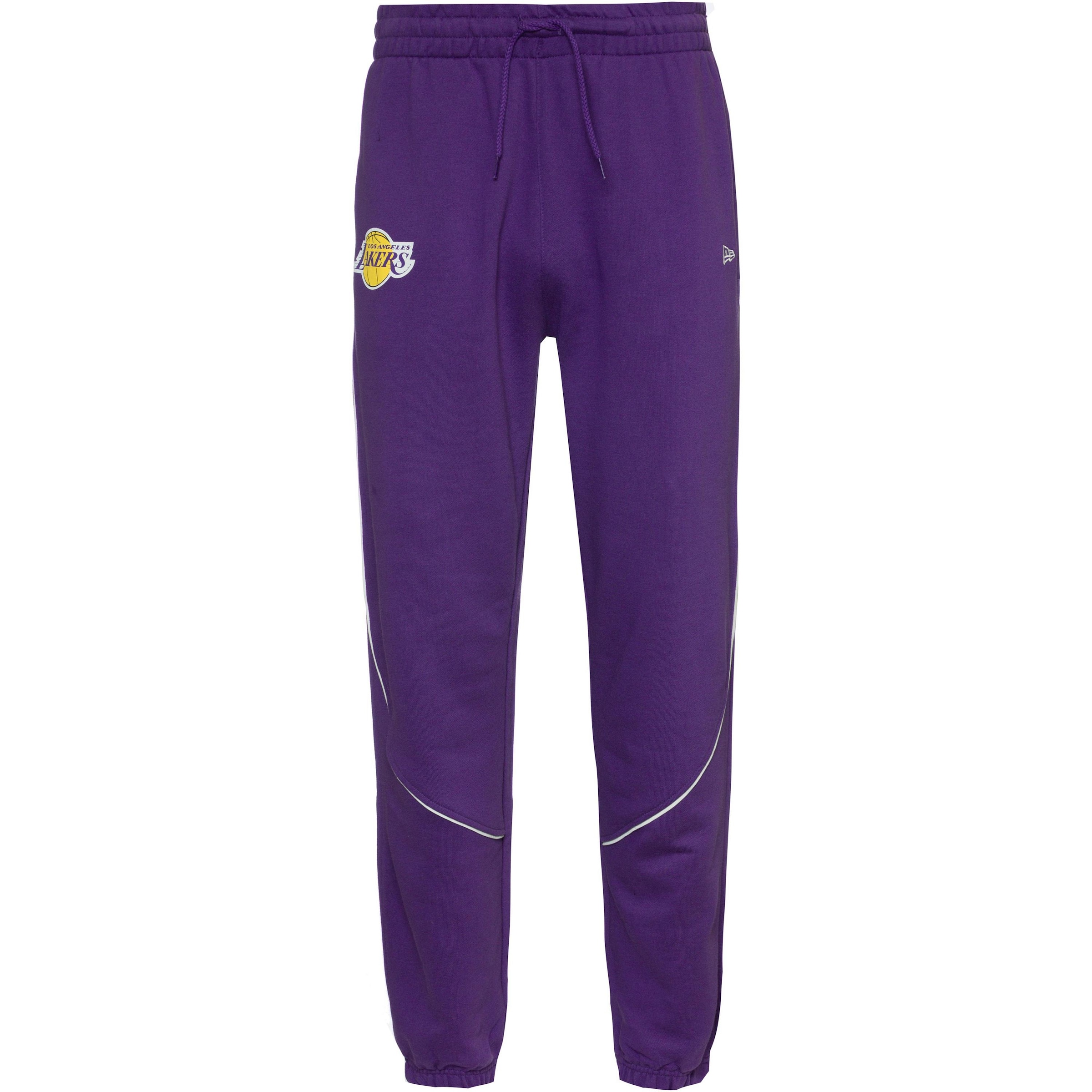 NEW ERA Tapered Pants 'LA Lakers' in Purple: front