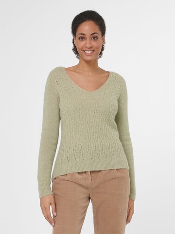 MADELEINE Trui in Groen: voorkant