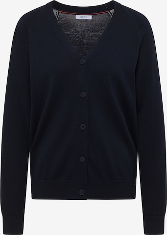 CECIL Knit Cardigan in Blue: front