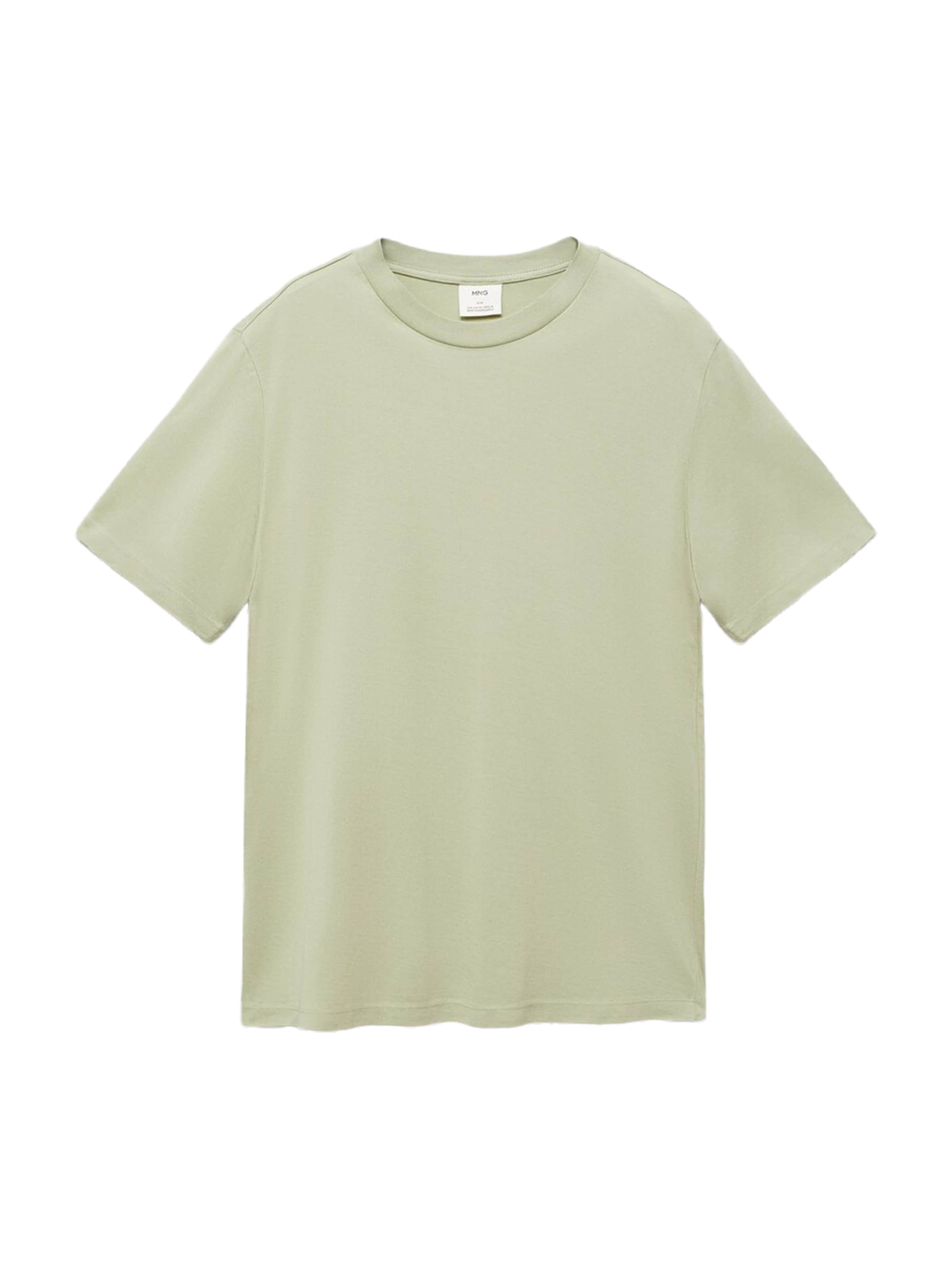 MANGO MAN Shirt &#x27;BELLOW&#x27; in Groen: voorkant