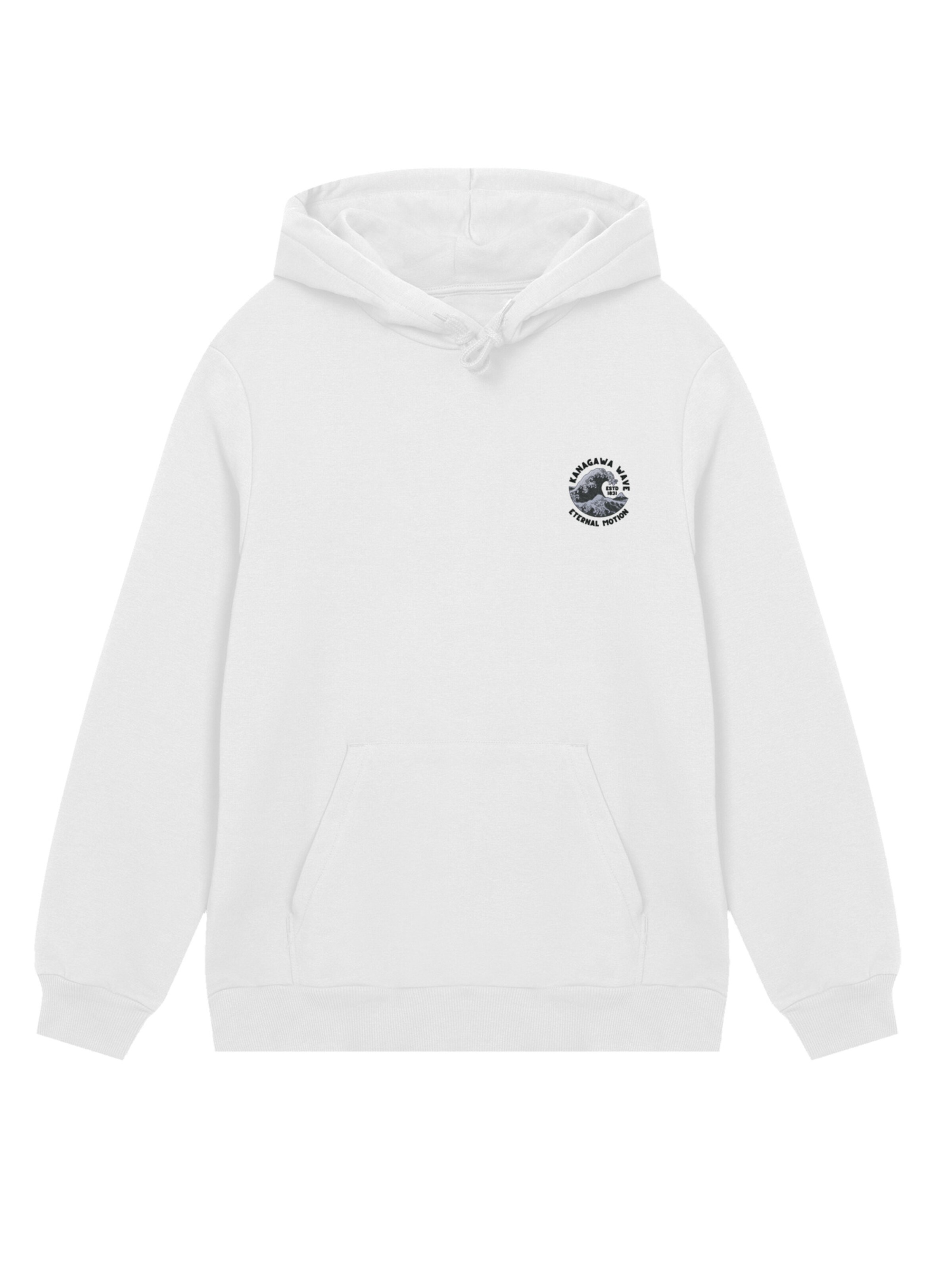Sweat-shirt F4NT4STIC en blanc : devant