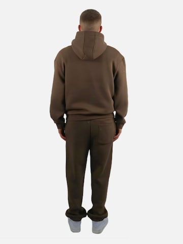 HEFTYKA Loose fit Workout Pants 'CUFF JOGGER' in Brown