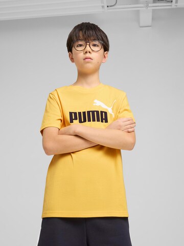 Maglietta 'ESS No.1' di PUMA in giallo: frontale