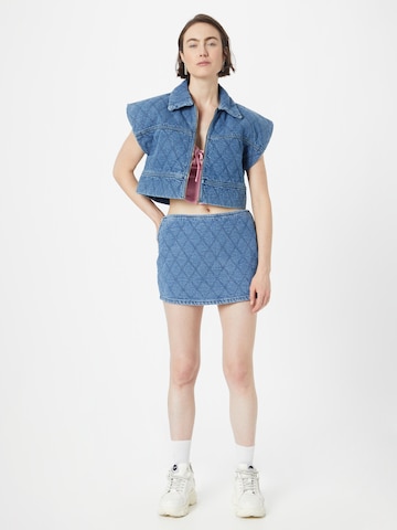 Nasty Gal Rok in Blauw