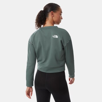 THE NORTH FACE - Sweatshirt de desporto em verde