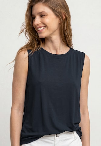 STREET ONE Top in Blau: Vorderseite