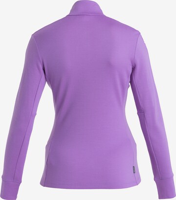 ICEBREAKER Bluza rozpinana sportowa 'Quantum IV' w kolorze fioletowy