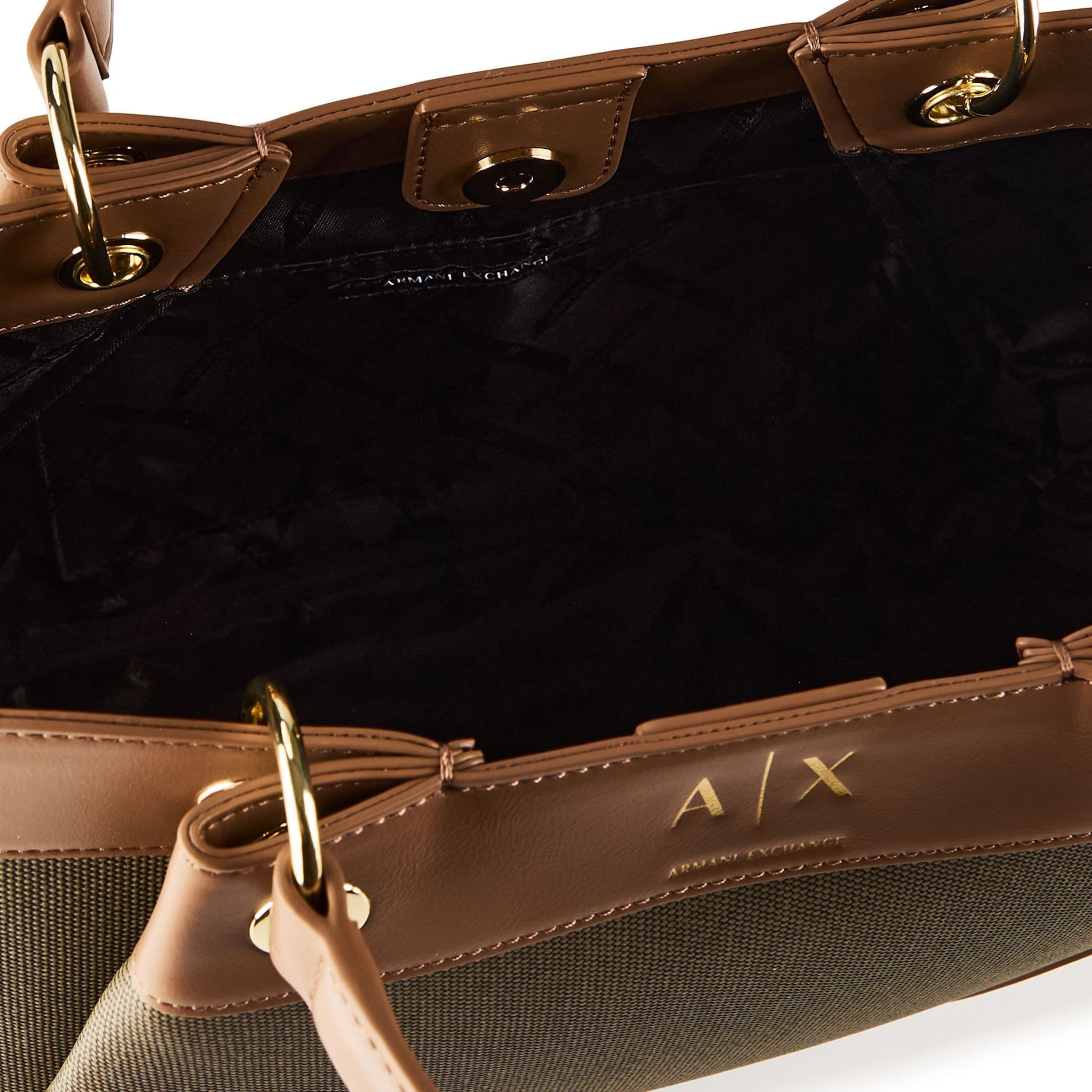 ARMANI EXCHANGE Shopper 'Wave' in Groen