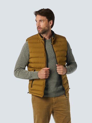 No Excess Vest in Brown: front