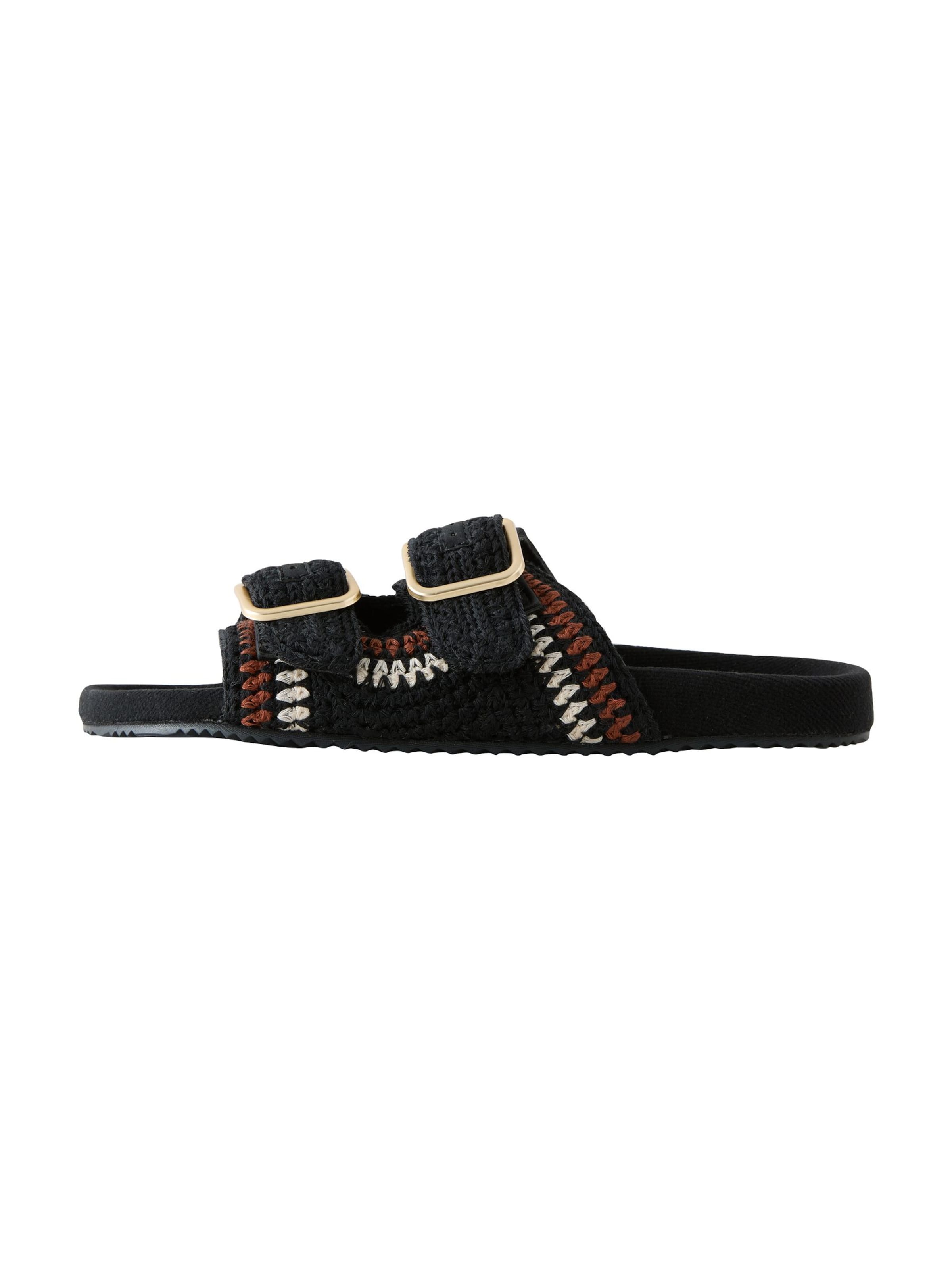 Mule Next en noir : devant