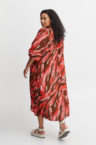 Fransa Curve Kleid 'Kaiya' in Pink