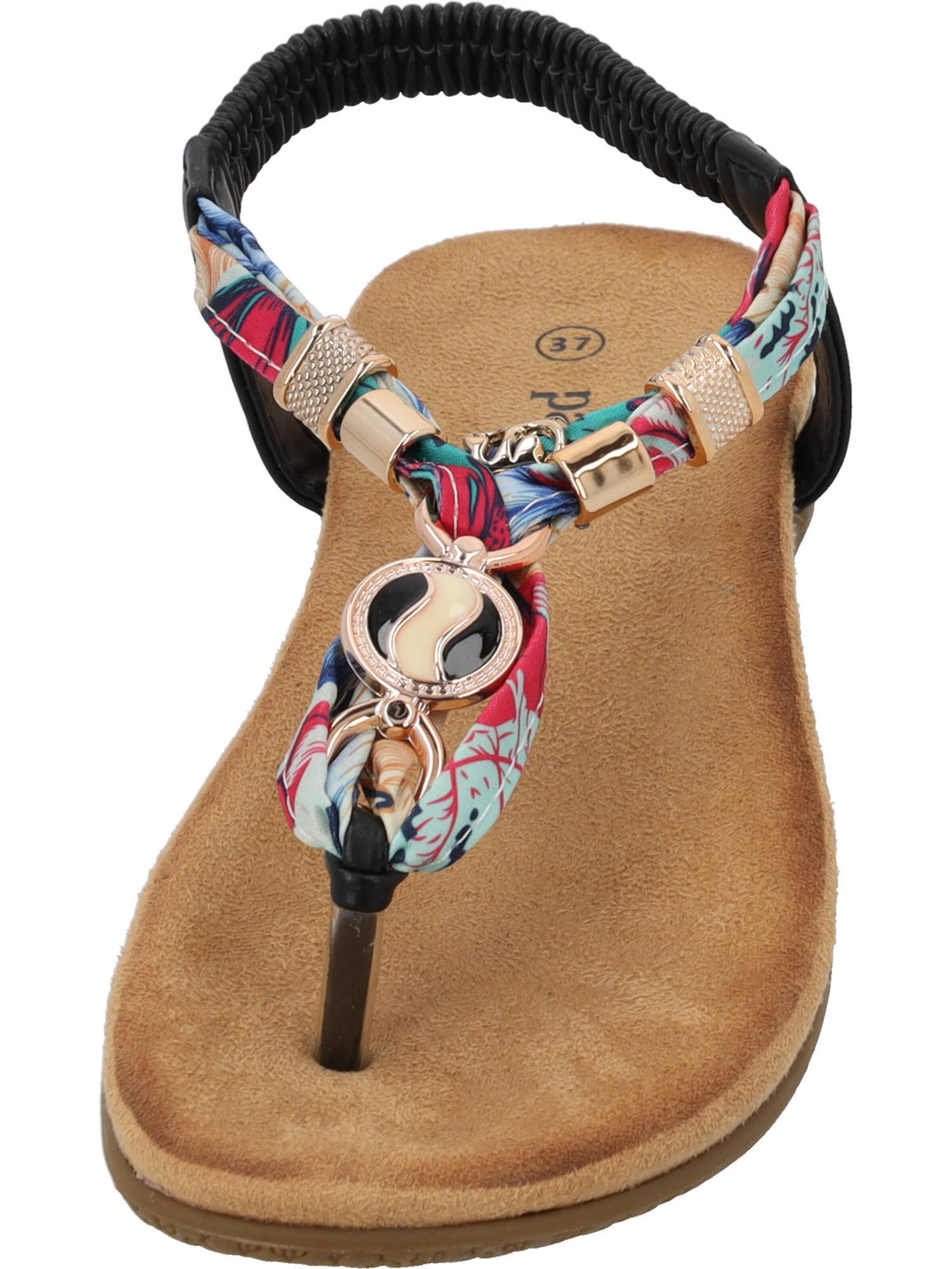 Palado Strap sandal 'Chriana' in Black