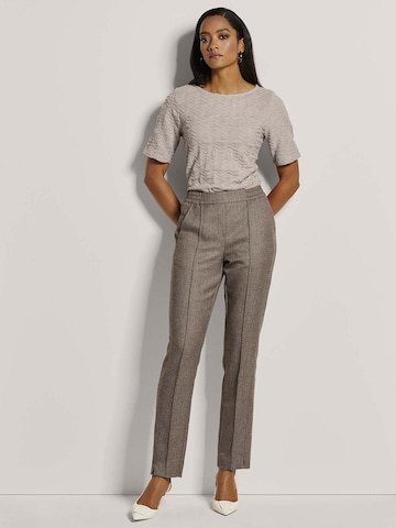 Effilé Pantalon MADELEINE en marron