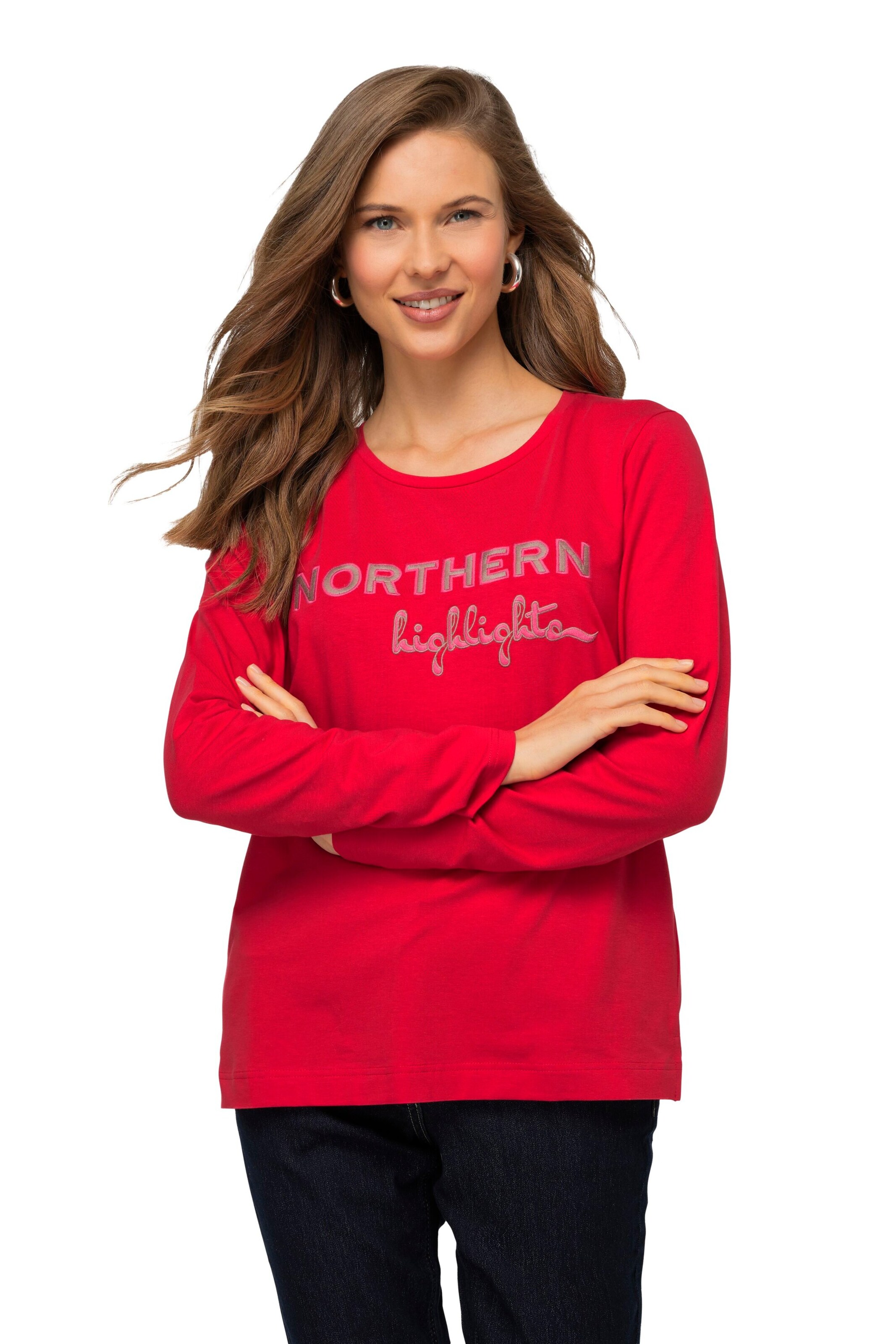 LAURASØN Shirt in Red: front