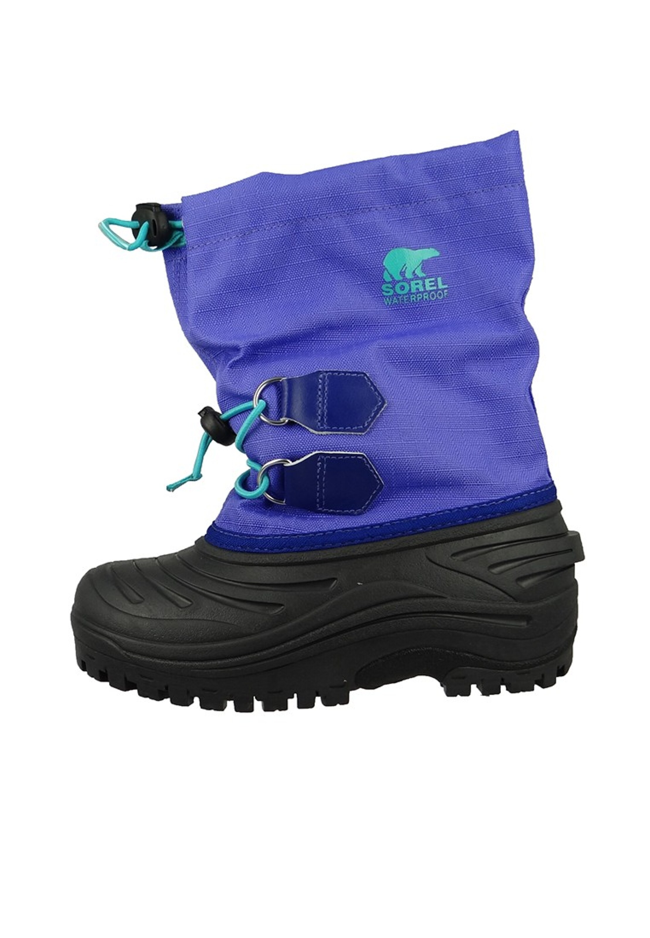 SOREL - Bota de neve em roxo: frente