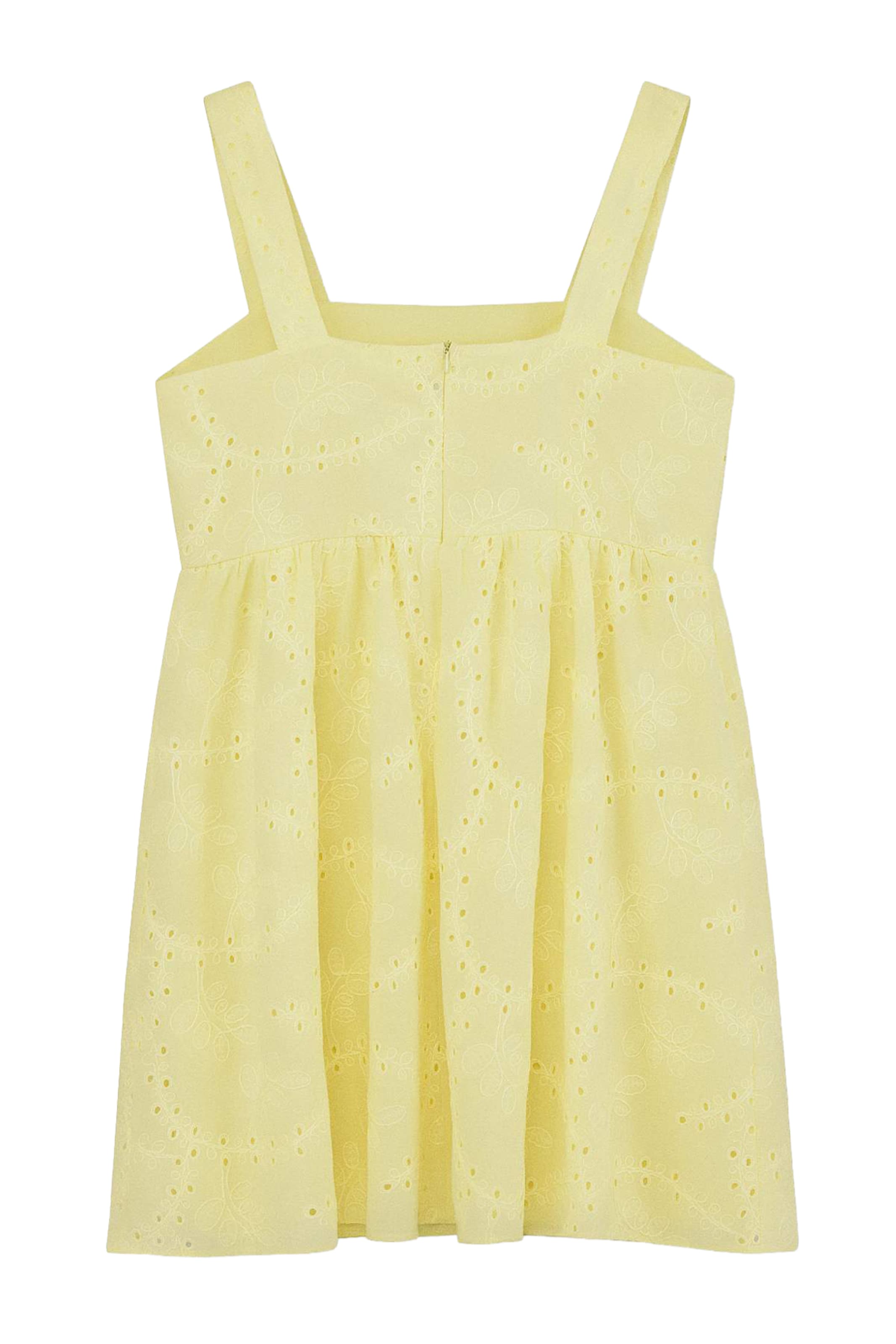 Trendyol Curve - Vestido de verano en amarillo