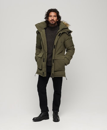 Parka d’hiver Superdry en vert