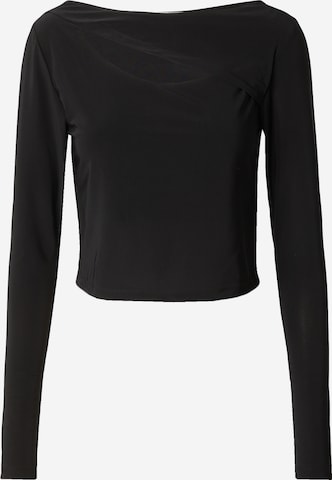 Tricou 'Gigi' de la Guido Maria Kretschmer Women pe negru: față