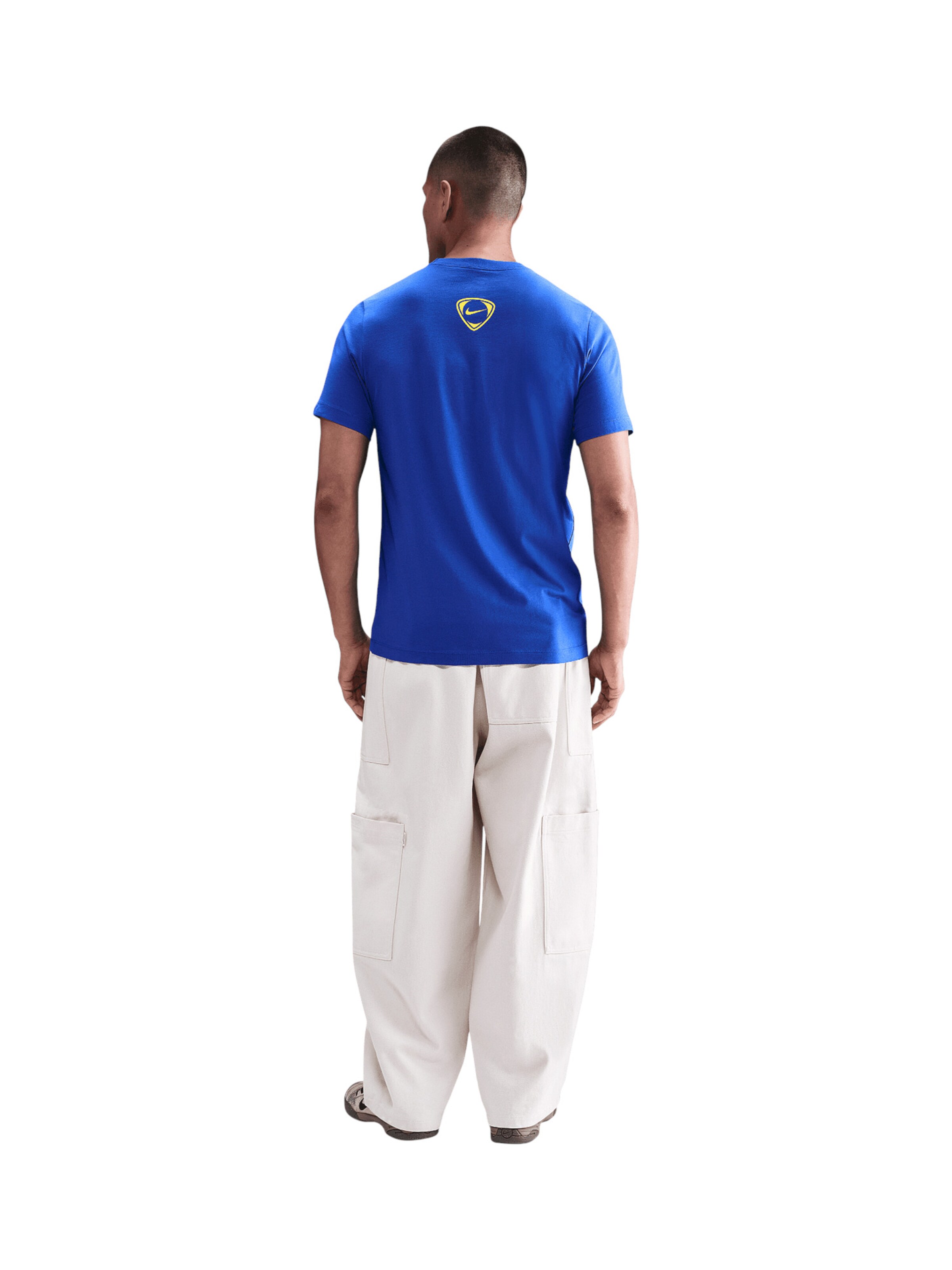 NIKETehnička sportska majica 'Total 90' - plava boja