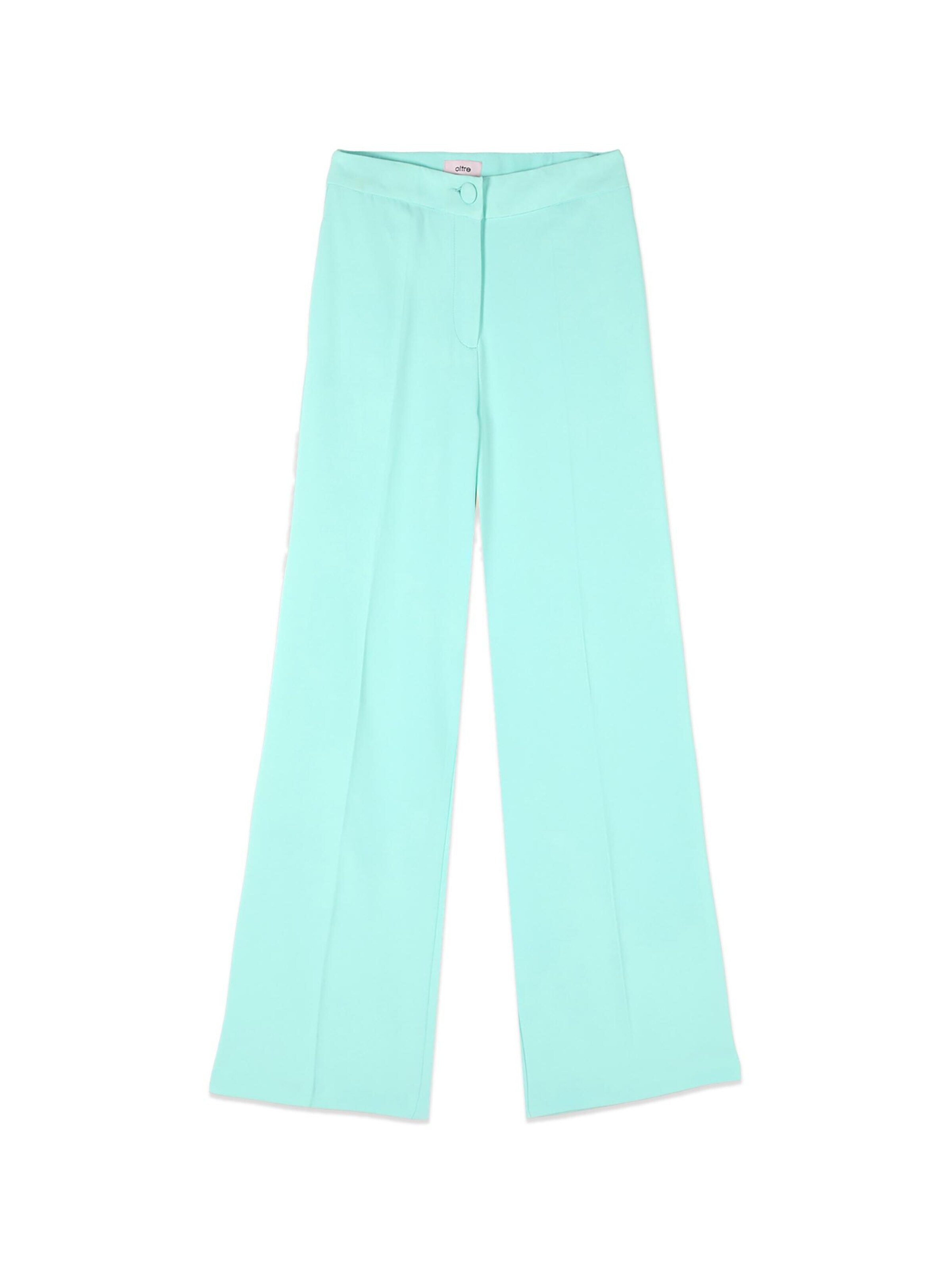 Baggy Pantalon oltre en vert : devant