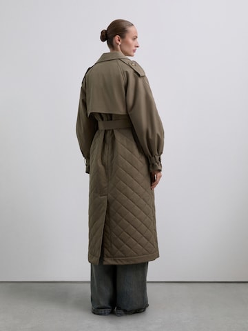 Palton de primăvară-toamnă de la Scalpers pe verde