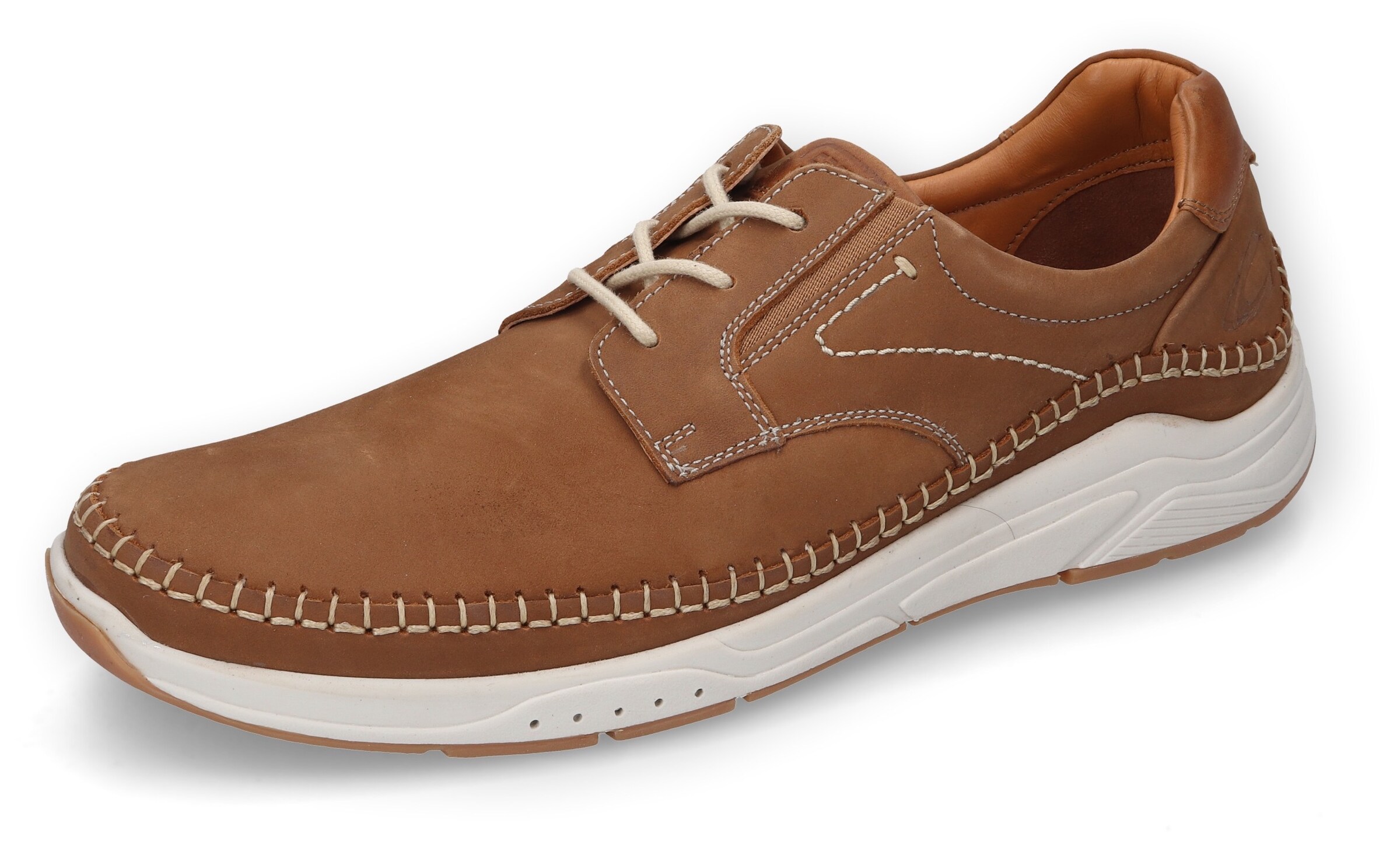 CAMEL ACTIVE Lace-Up Shoes in Brown: front
