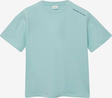 s.Oliver T-Shirt in Blau: Vorderseite