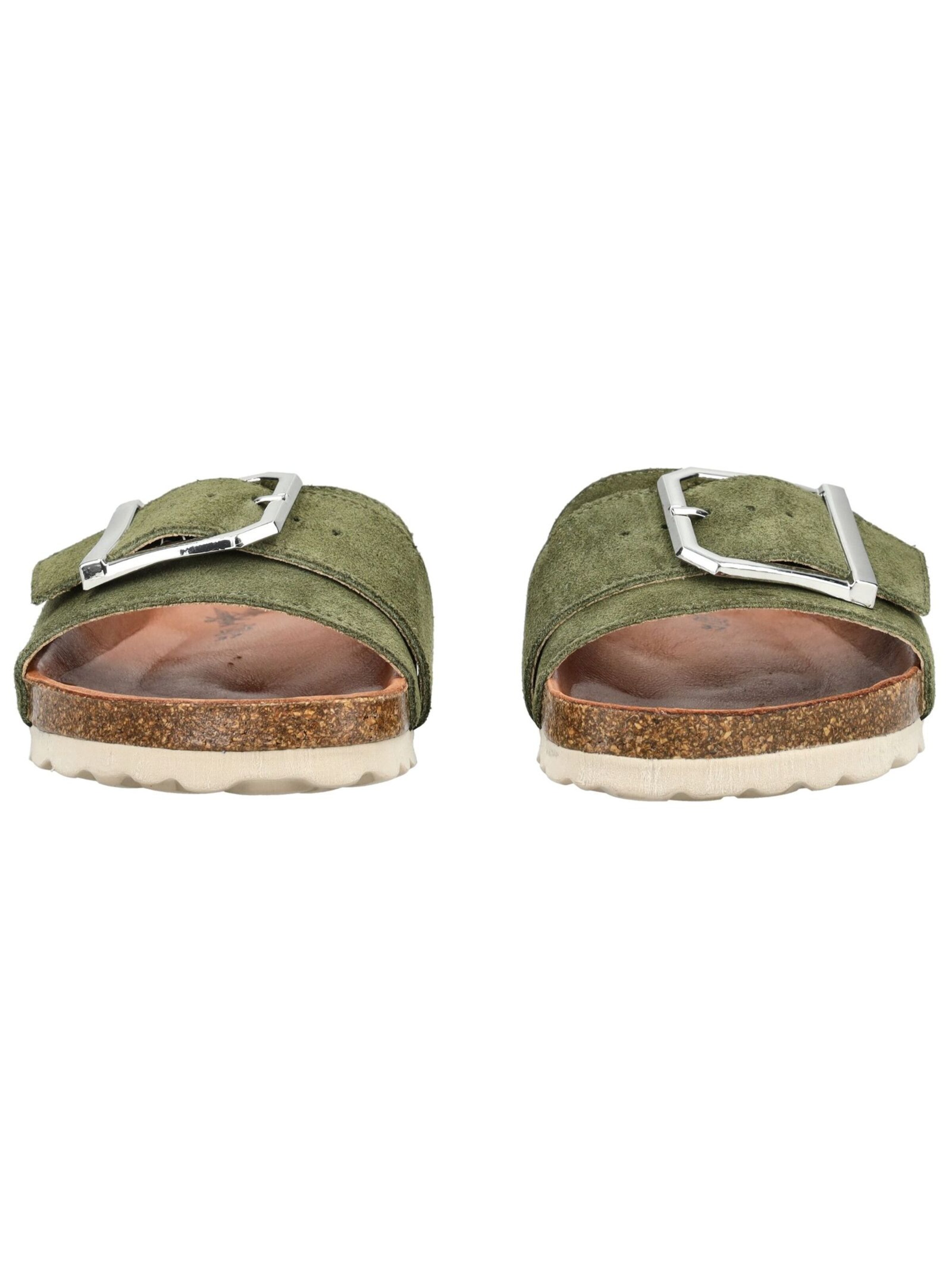 COSMOS COMFORT Muiltjes in Groen