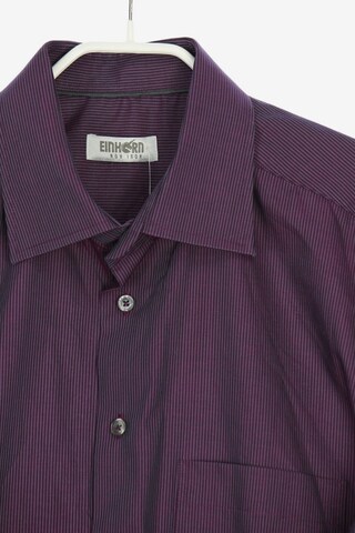 EINHORN Button Up Shirt in XXL in Purple