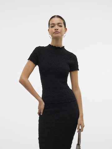 T-shirt 'VMRegina' VERO MODA en noir : devant
