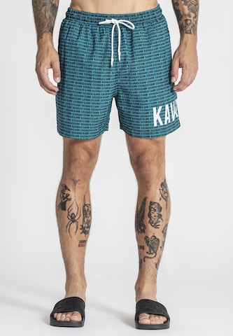 Gianni Kavanagh Badeshorts 'Replay' in Grün: Vorderseite