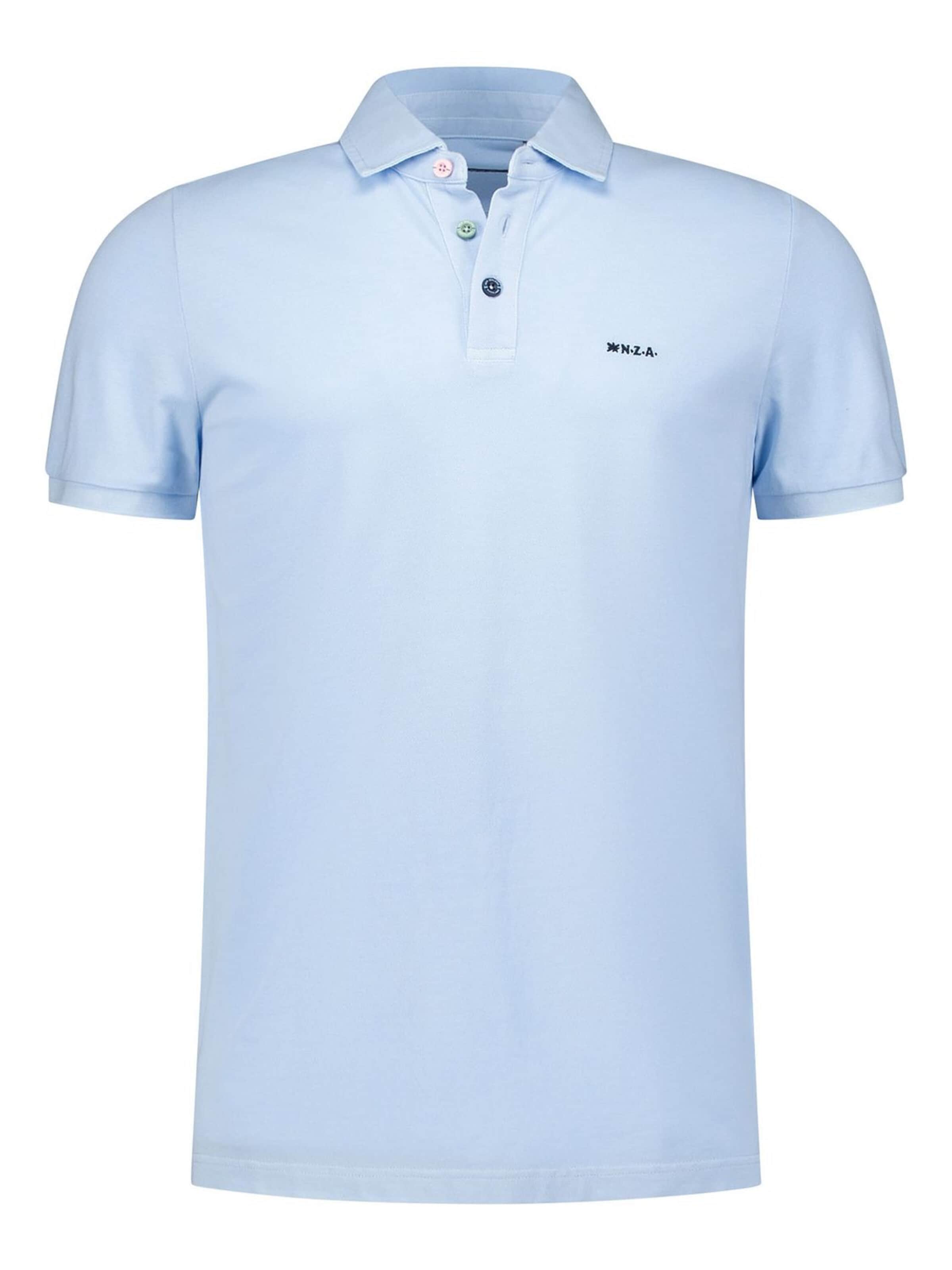 NZA New Zealand Auckland Shirt 'Peter' in Blauw: voorkant