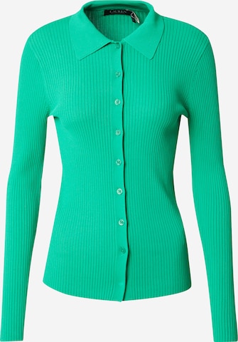 Cardigan Lauren Ralph Lauren en vert : devant