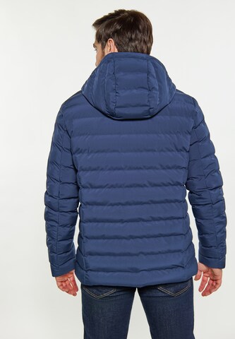 Schmuddelwedda Winterjacke in Blau